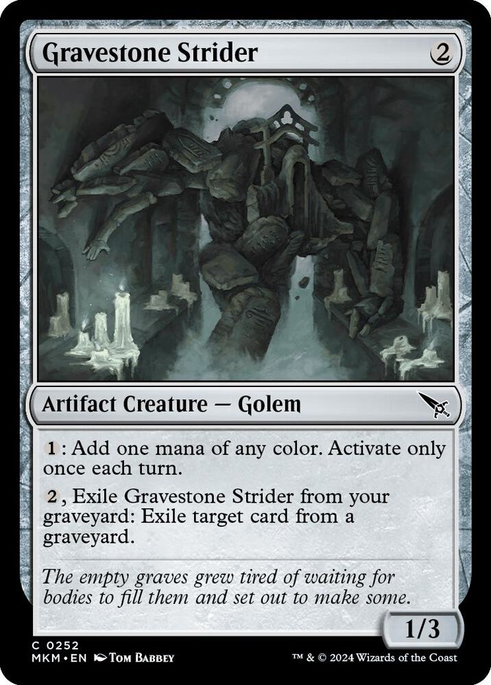 Gravestone Strider - Murders at Karlov Manor - 252