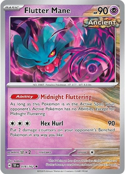 Flutter Mane - SV05: Temporal Forces - 078/162 HOLOFOIL