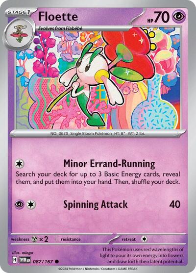 Floette - SV06: Twilight Masquerade - 087/167 REVERSE HOLOFOIL
