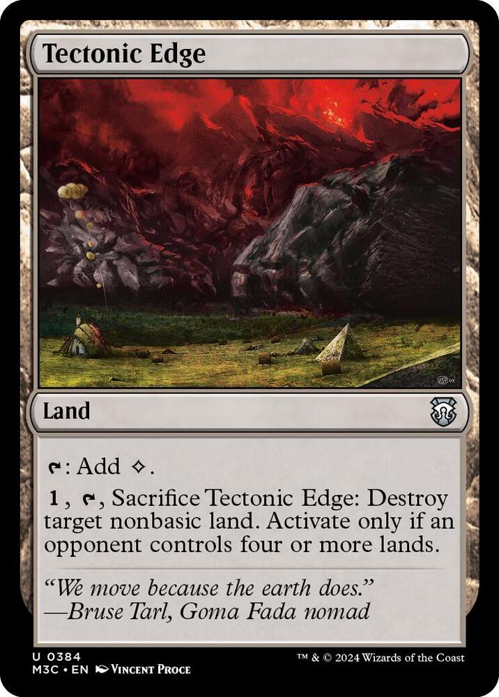 Tectonic Edge - Commander: Modern Horizons 3 - 384