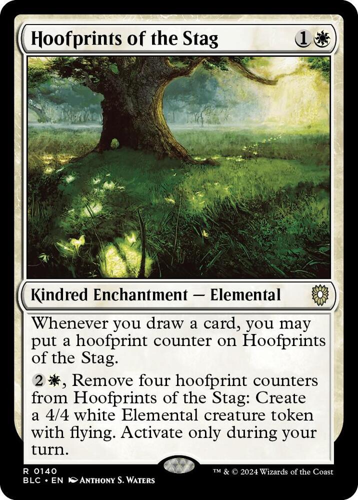 Hoofprints of the Stag - Commander: Bloomburrow - 140