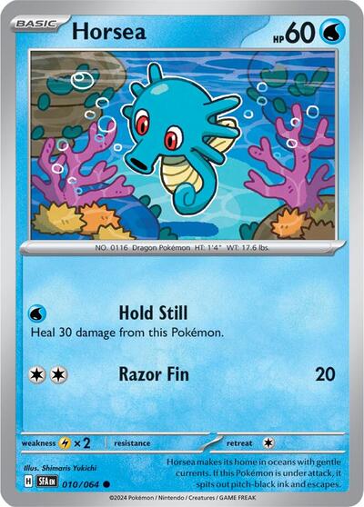 Horsea - 010/064 - SV: Shrouded Fable - 010/064
