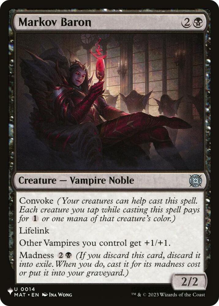 Markov Baron - The List Reprints - 0014