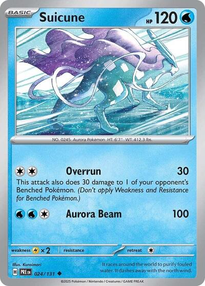 Suicune - SV: Prismatic Evolutions - 024/131