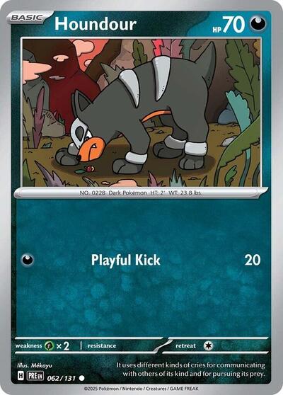Houndour - SV: Prismatic Evolutions - 062/131