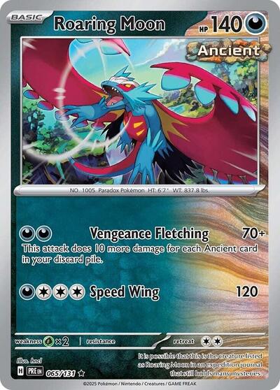 Roaring Moon - SV: Prismatic Evolutions - 065/131