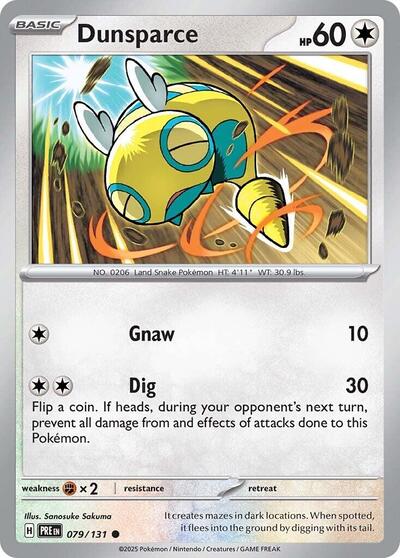 Dunsparce - SV: Prismatic Evolutions - 079/131