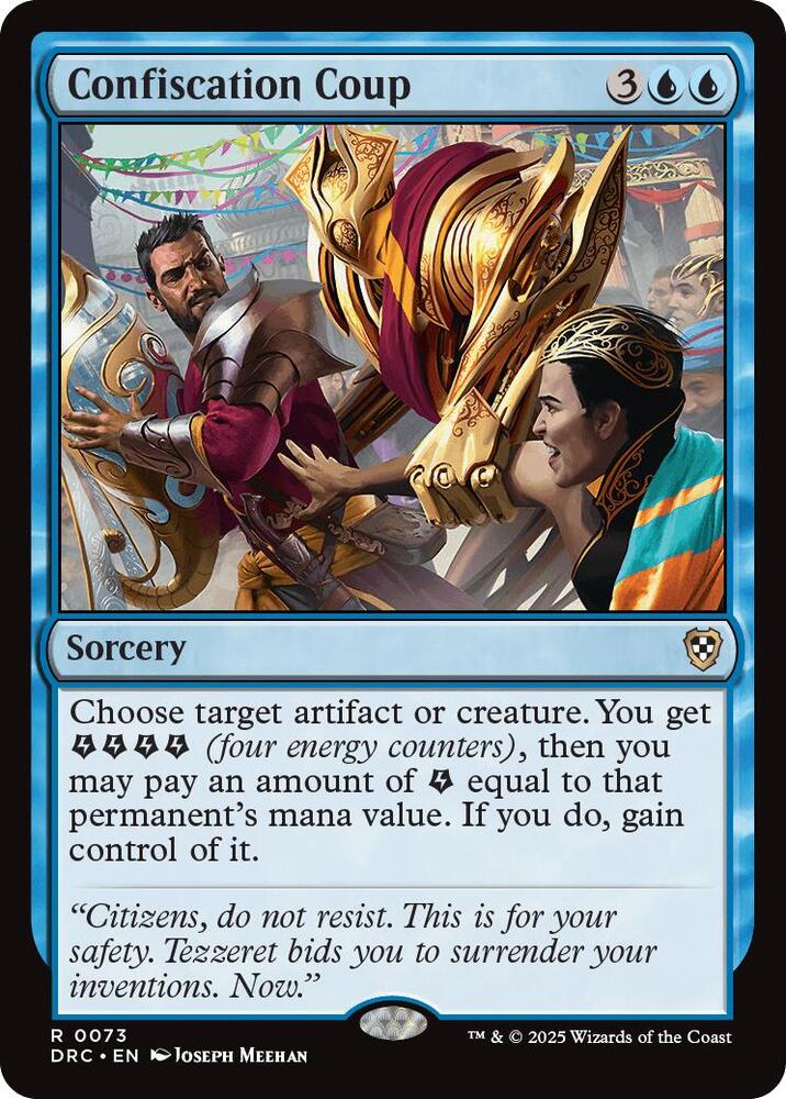 Confiscation Coup - Commander: Aetherdrift - 73
