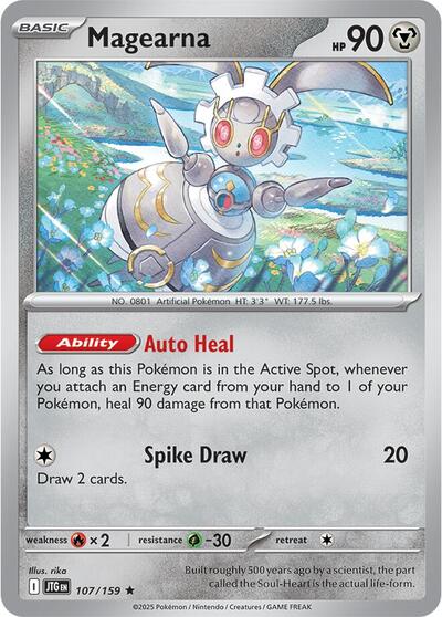 Magearna - SV09: Journey Together - 107/159 HOLOFOIL