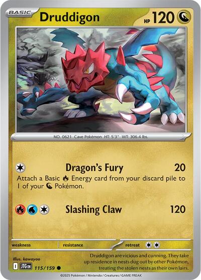 Druddigon - SV09: Journey Together - 115/159