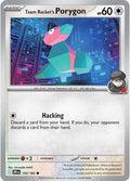 Team Rocket's Porygon - SV10: Destined Rivals - 153/182 REVERSE HOLOFOIL