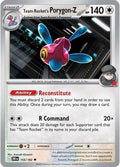 Team Rocket's Porygon-Z - SV10: Destined Rivals - 155/182 REVERSE HOLOFOIL