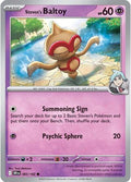 Steven's Baltoy - SV10: Destined Rivals - 083/182 REVERSE HOLOFOIL