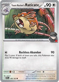 Team Rocket's Raticate - 148/182 - SV10: Destined Rivals - 148/182