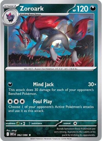 Zoroark - SV: White Flare - 062/086