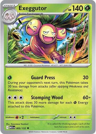 Exeggutor - 005/132 - ME01: Mega Evolution - 005/132