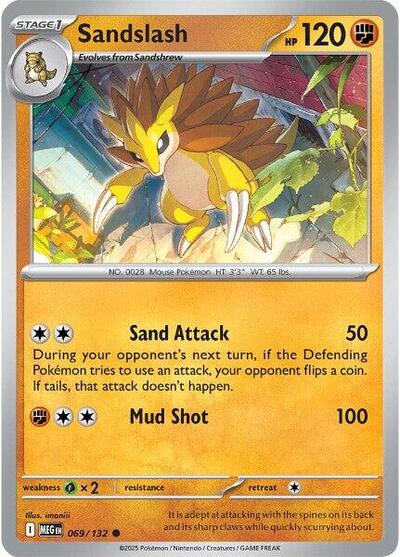 Sandslash - ME01: Mega Evolution - 069/132
