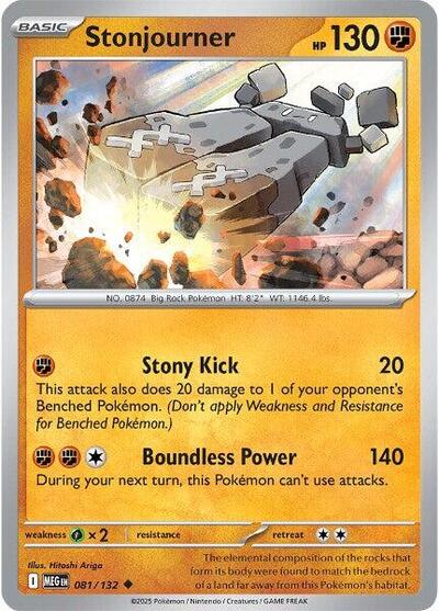 Stonjourner - ME01: Mega Evolution - 081/132