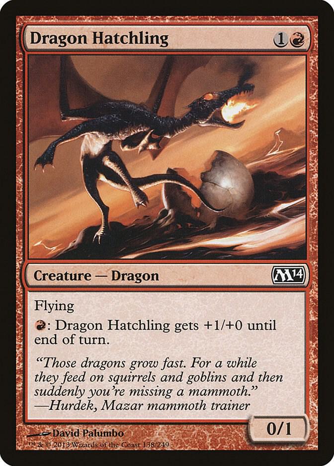 Dragon Hatchling - Magic 2014 (M14) - 138