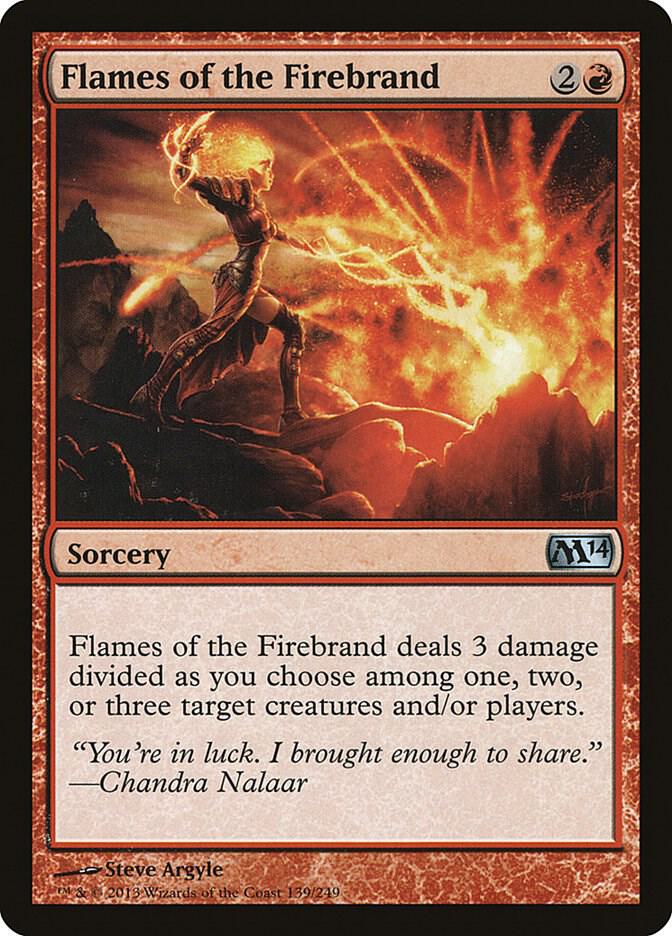 Flames of the Firebrand - Magic 2014 (M14) - 139
