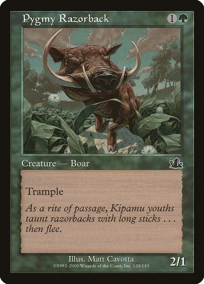 Pygmy Razorback - Prophecy - 120