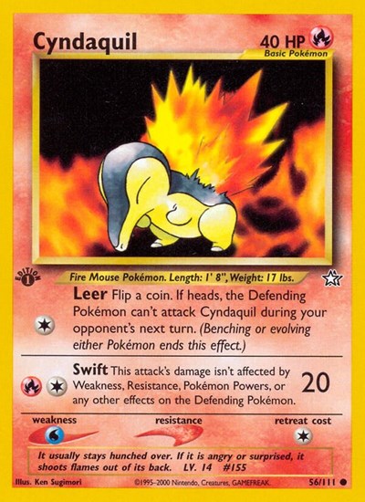 Cyndaquil (56) - Neo Genesis - 056/111