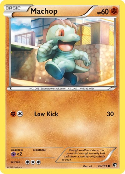 Machop - Plasma Blast - 47/101