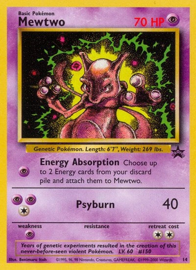Mewtwo (14) - WoTC Promo - 14/53