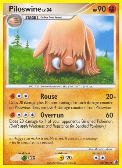 Piloswine - Stormfront - 46/100