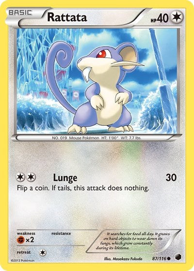 Rattata - Plasma Freeze - 87/116