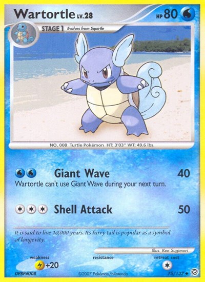 Wartortle - Secret Wonders - 75/132