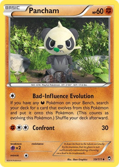 Pancham (59) - XY - Furious Fists - 59/111