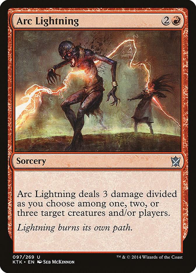 Arc Lightning - Khans of Tarkir - 97