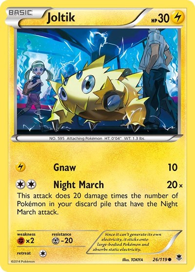 Joltik - XY - Phantom Forces - 26/119