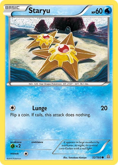 Staryu - XY - Primal Clash - 32/160