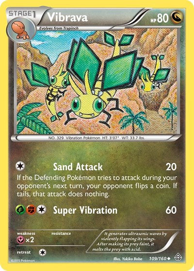 Vibrava - XY - Primal Clash - 109/160